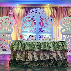 Laser Cut Wedding Screen. Laser cut files SVG DXF CDR vector plans, files Instant download, cnc pattern, cnc cut, laser cut. 20