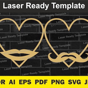 Wooden heart, heart laser cut, valentine dxf, cnc file, svg files, wooden heart plaque, wood heart laser, heart dxf, hearts svg, laser cut