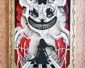 Alice Otherlands glowforge 3d decor Layered Art 569