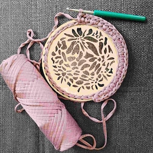Laser Cut Crochet Basket Base.Vector Laser Cut File CDR, SVG,PDF cnc files, lasercut,cdr, file lasercut, lasercut project. 61