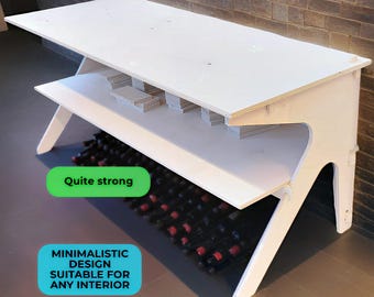 Simple Desk cnc Router Template . Laser cut files SVG DXF CDR vector plans, files Instant download, cnc pattern, cnc cut, laser cut. 28