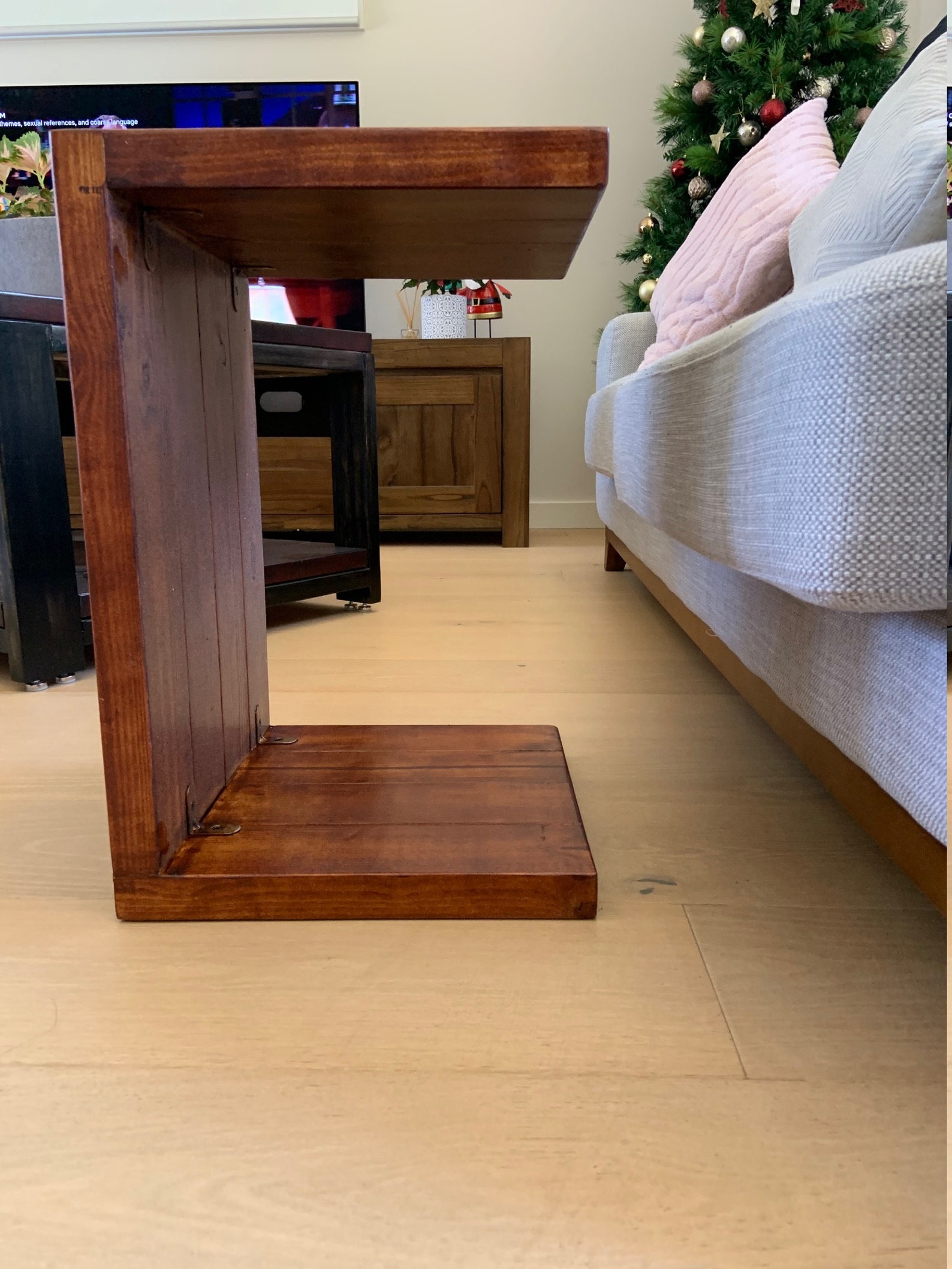 Couch Table Sofa Table Sofa Arm Table Tray Table Etsy Australia