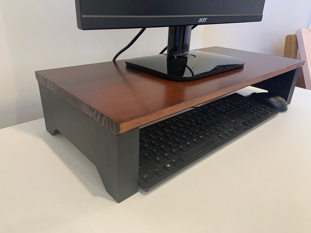 Modern Simplistic Monitor Table Desktop Riser Desktop Screen Table Desk ...