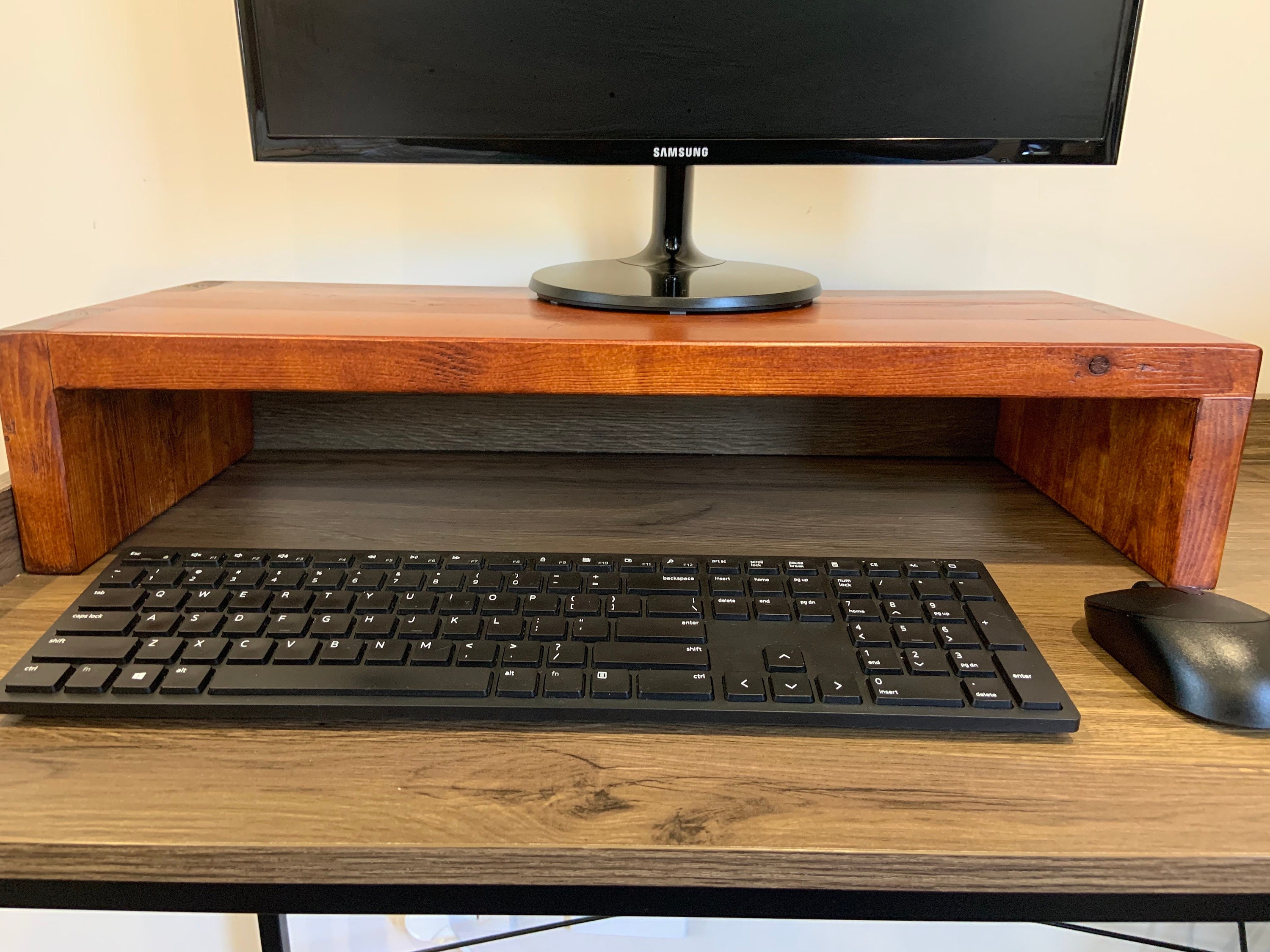 Monitor Riser Table for Desktop Screen Table Riser Monitor Stand Table ...