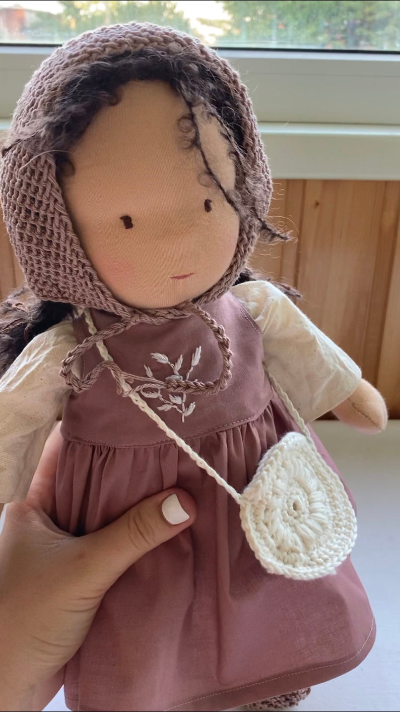 Waldorf doll PATTERN 14 inch rag doll diy waldorfpuppe | Etsy