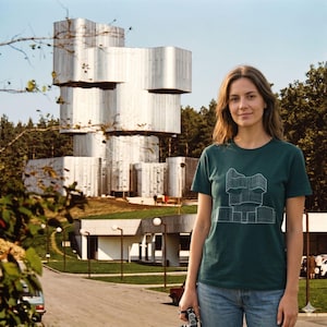 Petrova gora - tamna modrozelena majica - eco-friendly t-shirt - organski pamuk - enzim washed - perfectly smooth surface