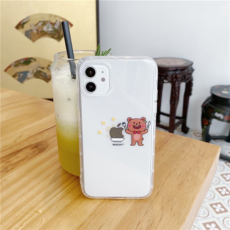 Transparent Cute Cartoon Soft Cases For iPhone 12 Mini iPhone 12 iPhone 12 Pro iPhone 12 Pro Max iPhone 11 iPhone 11 Pro iPhone X iPhone XS