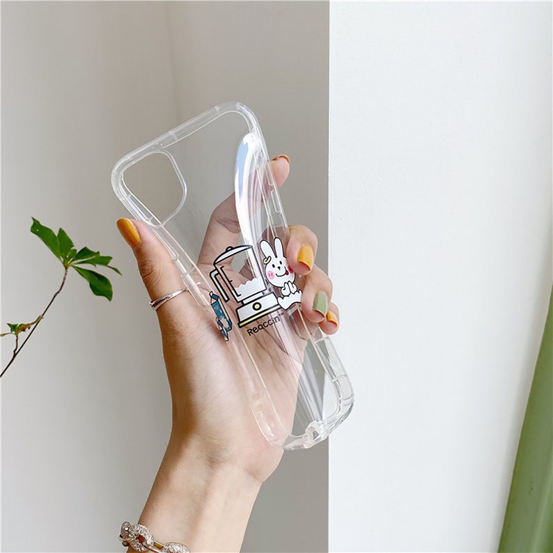 Transparent Cute Cartoon Soft Cases For iPhone 12 Mini iPhone 12 iPhone 12 Pro iPhone 12 Pro Max iPhone 11 iPhone 11 Pro iPhone X iPhone XS