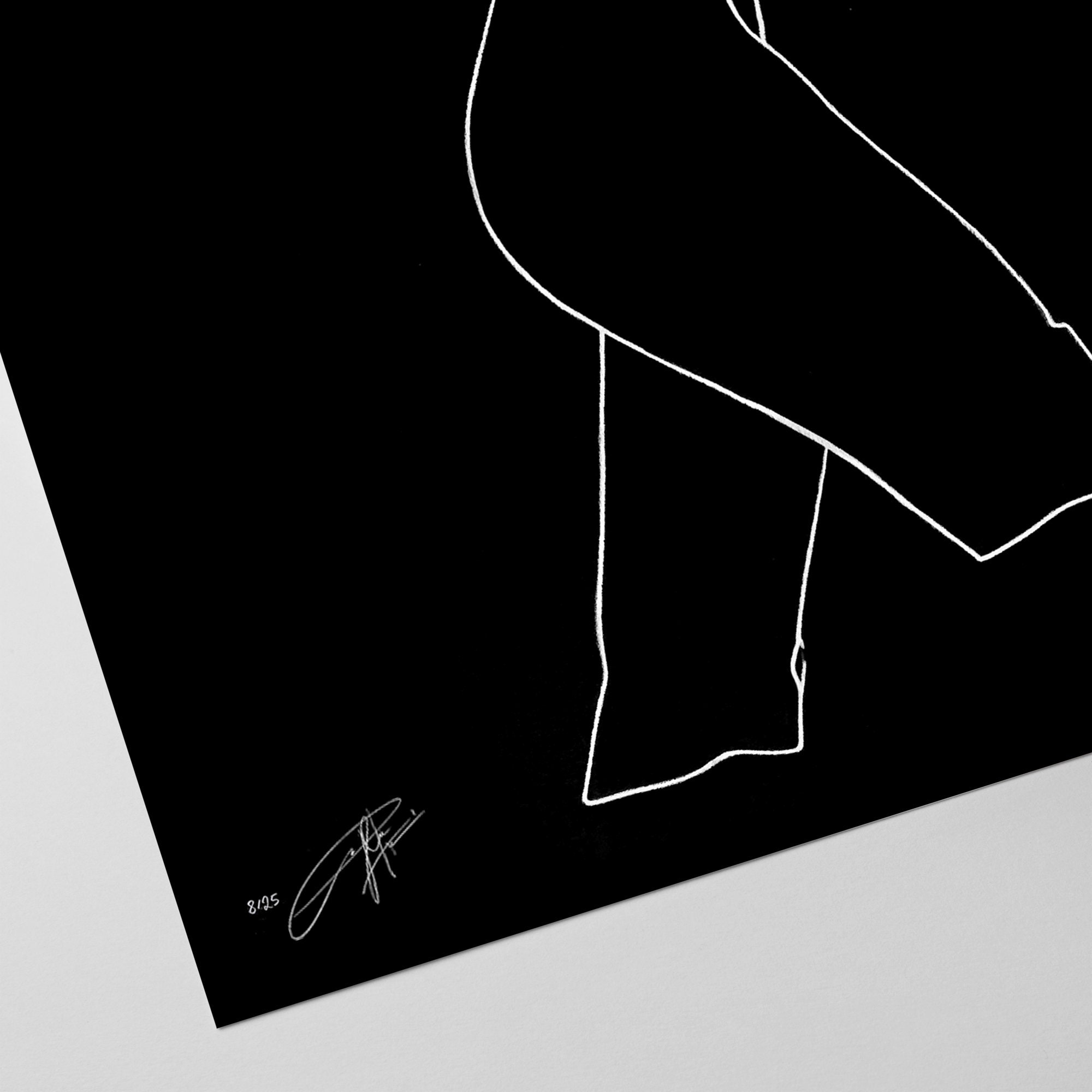 Abstract Nude Art Print - z99eecy