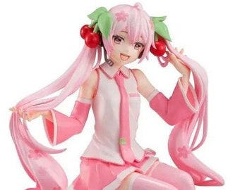 Hatsune Sakura Miku Vocaloid - Noodle Stopper Figure - FuRyu JAPAN Authentic