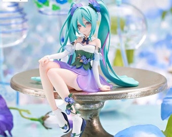 Hatsune Miku Flower Fairy Morning Glory ver. Vocaloid - Noodle Stopper Figure - FuRyu JAPAN Authentic Kawaii