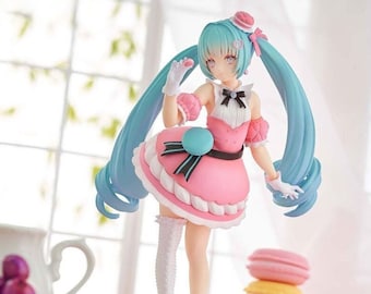 Hatsune Miku Vocaloid Figure - Sweet Sweets Macaron -Piapro JAPAN Authentic Kawaii