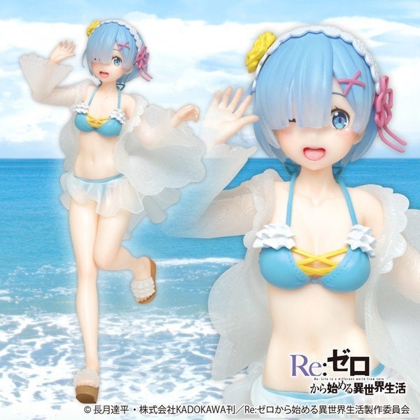 Re Zero Rem Precious Figure Frill Original Swimsuit Ver. Etsy