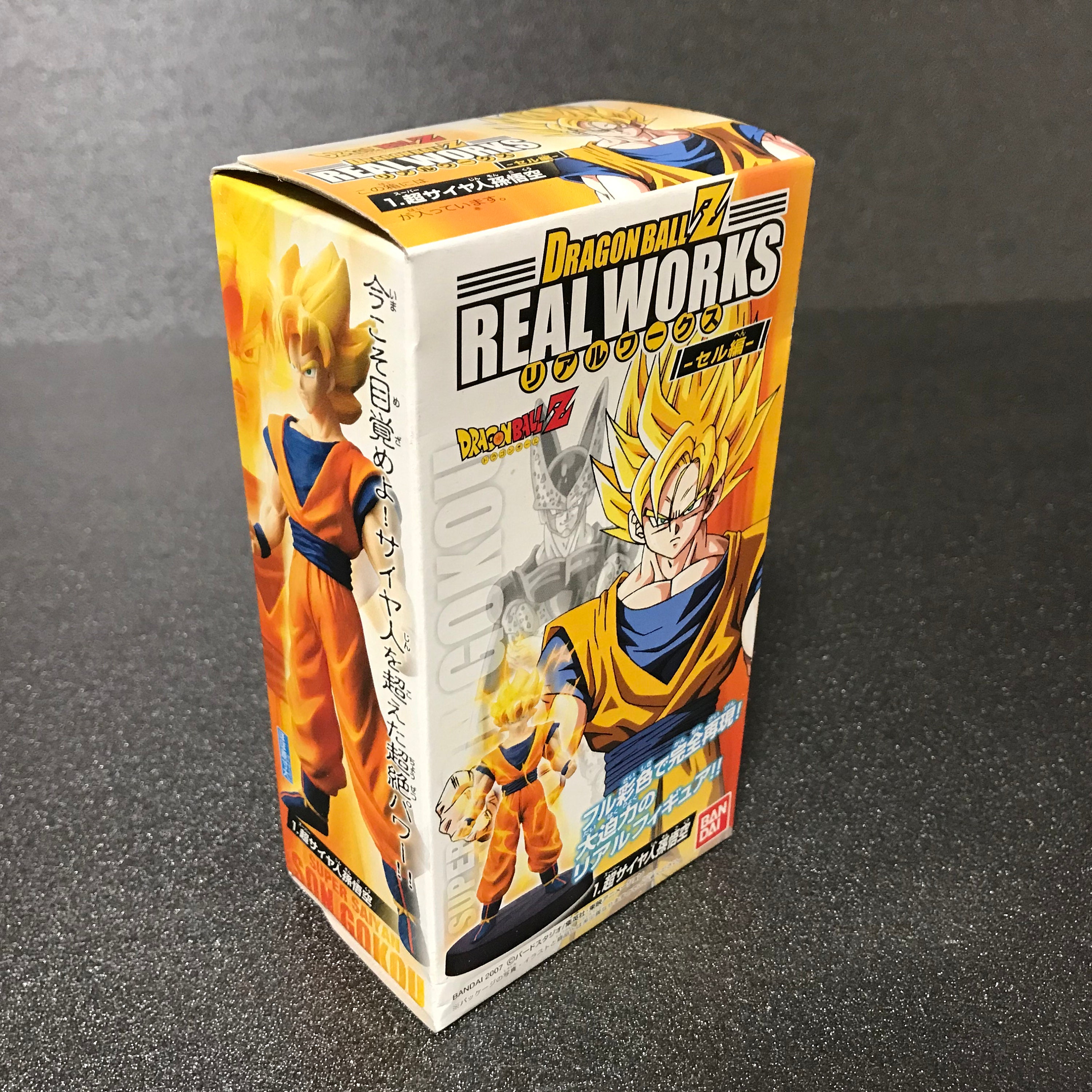 Japan Bandai Real Works Dragon Ball Z GT Goku Figure Toy Kids