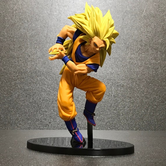 Dragon Ball Super Saiyan 3 Son Goku Figure SCultures Banpresto Japan  Authentic