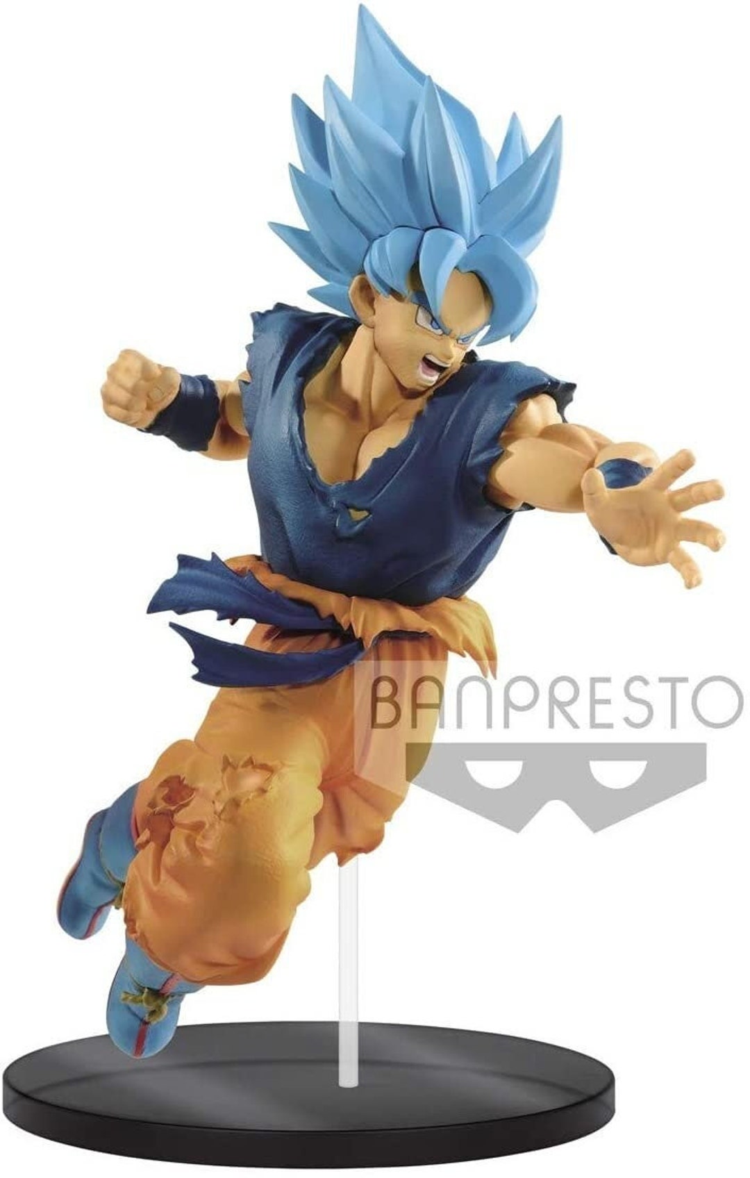 Dragon Ball Super Saiyan 3 Son Goku Figure SCultures Banpresto Japan  Authentic