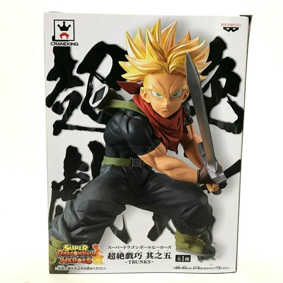 Estátua Banpresto Dragon Ball Super Heroes Transcendence - Super Saiyan  Trunks 93439