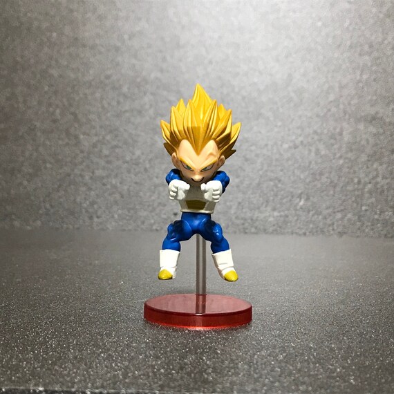 Peluca de Saiyan Vegeta de Dragón Ball en caja para niño