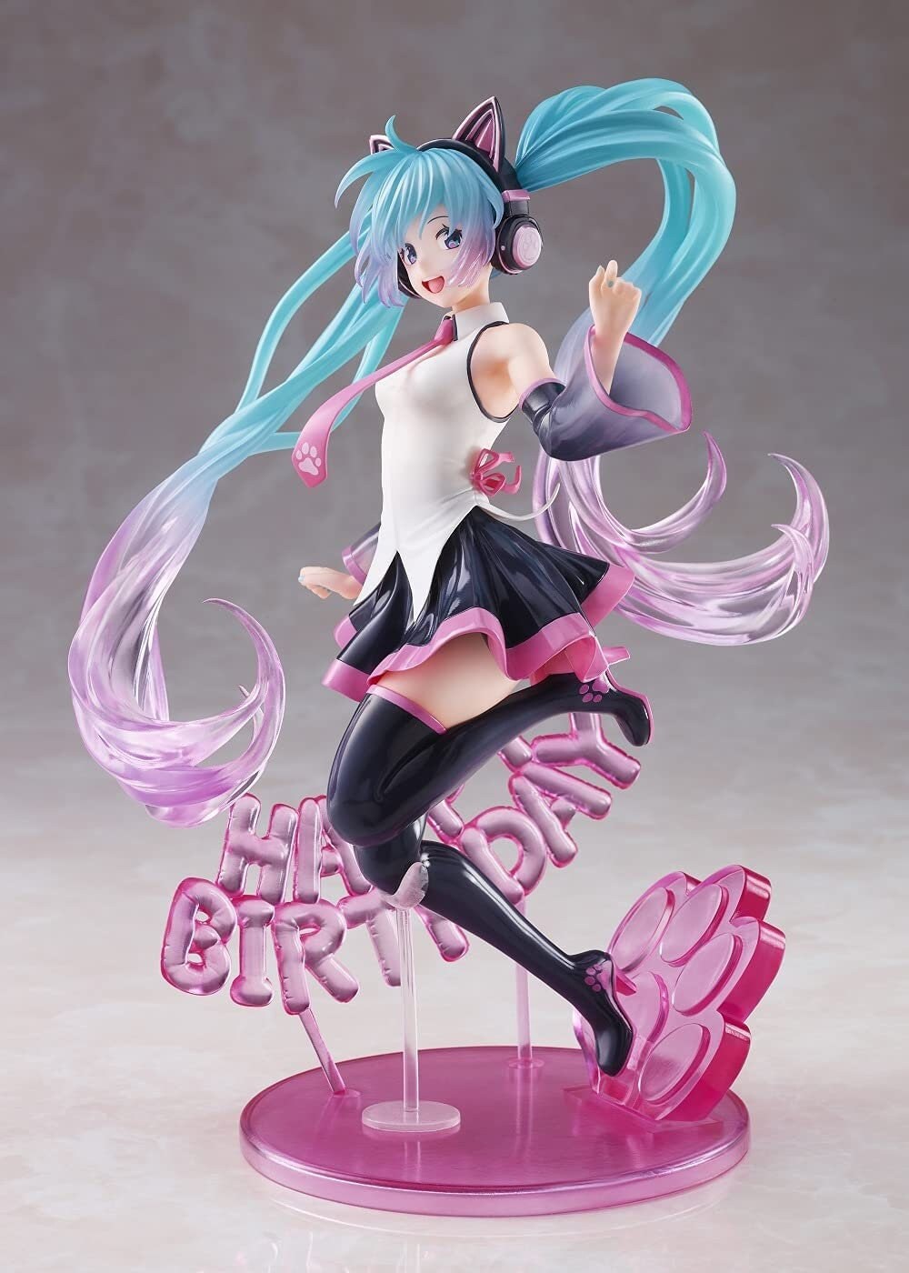 初音ミク Happy Cat ver.14th Anniversaryフィギュア Hatsune Miku Vocaloid 14th Anniversary Happy Cat Ver. Figure