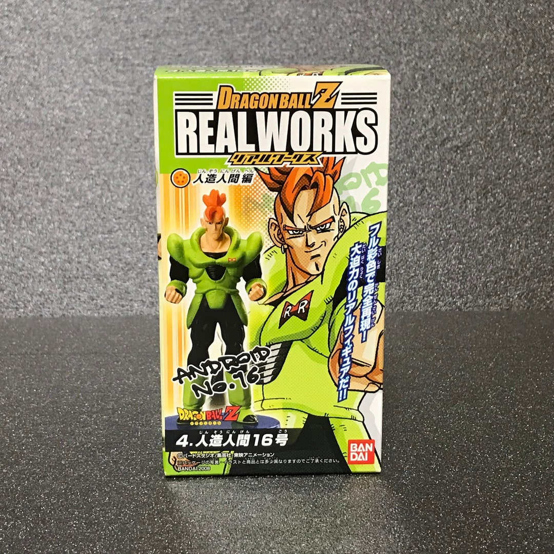 Android No. 16 Figure Dragon Ball Z Real Works Bandai JAPAN Authentic ...