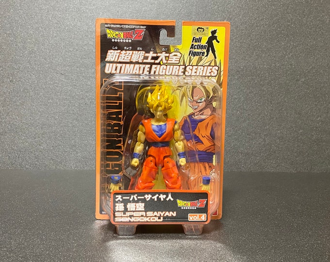 Son Goku Super Saiyan Dragon Ball Z Ultimate Figure Series Vintage Full