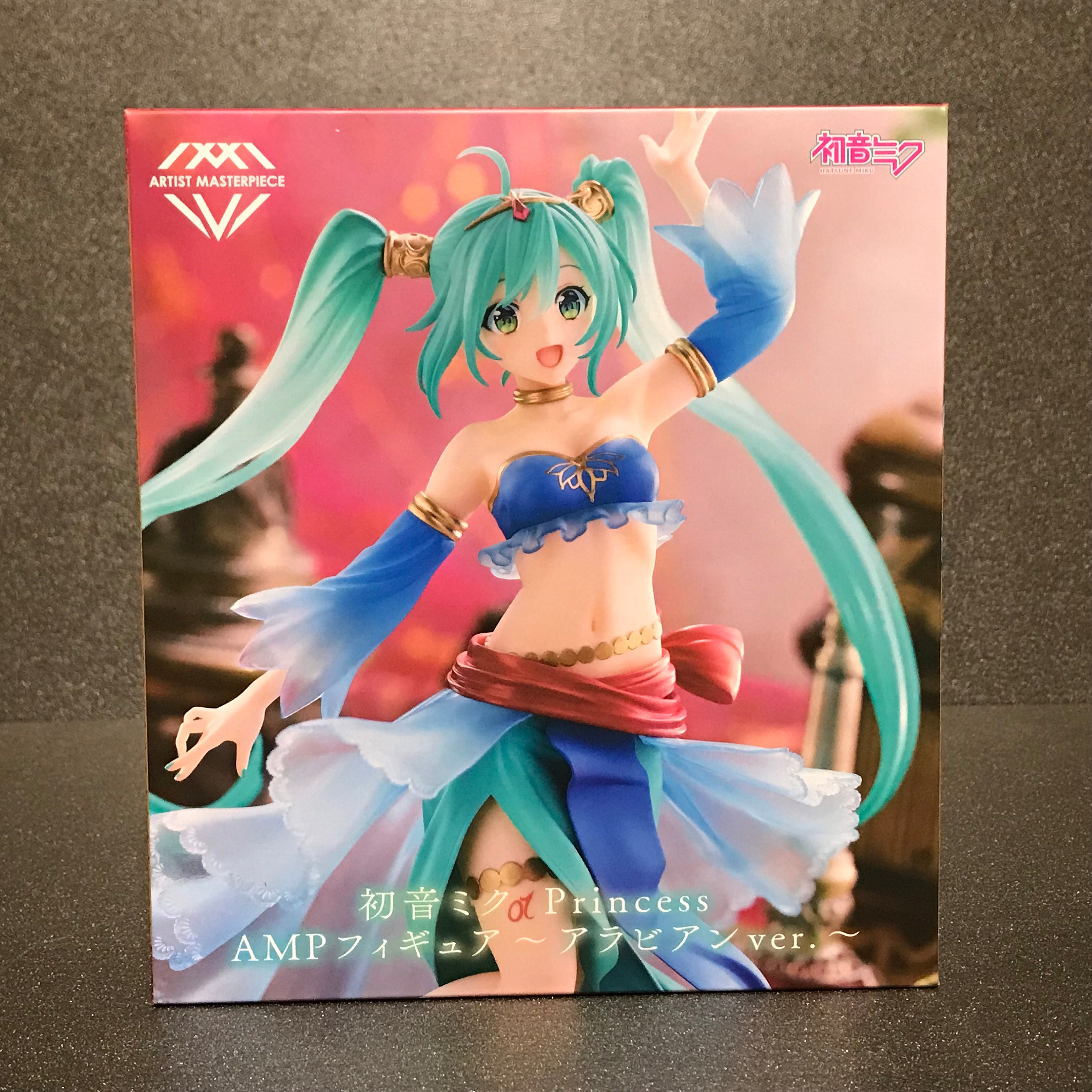 Hatsune Miku Princess Vocaloid AMP Figure Arabian Ver. Taito JAPAN