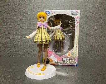 Rin Kagamine Cheerful Candy Super Premium Figure - Hatsune Miku Vocaloid - Project Diva Arcade Authentic Sega JAPAN