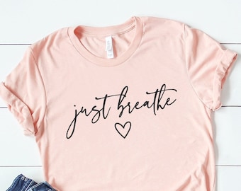 Just Breathe Svg Etsy
