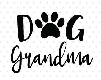 Download Dog Grandma Svg Etsy