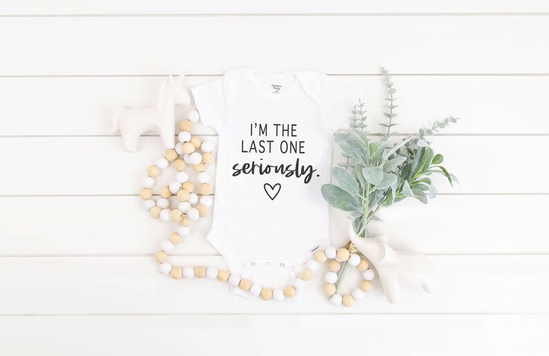 Last Baby SVG Pregnancy Announcement SVG I'm the last Etsy