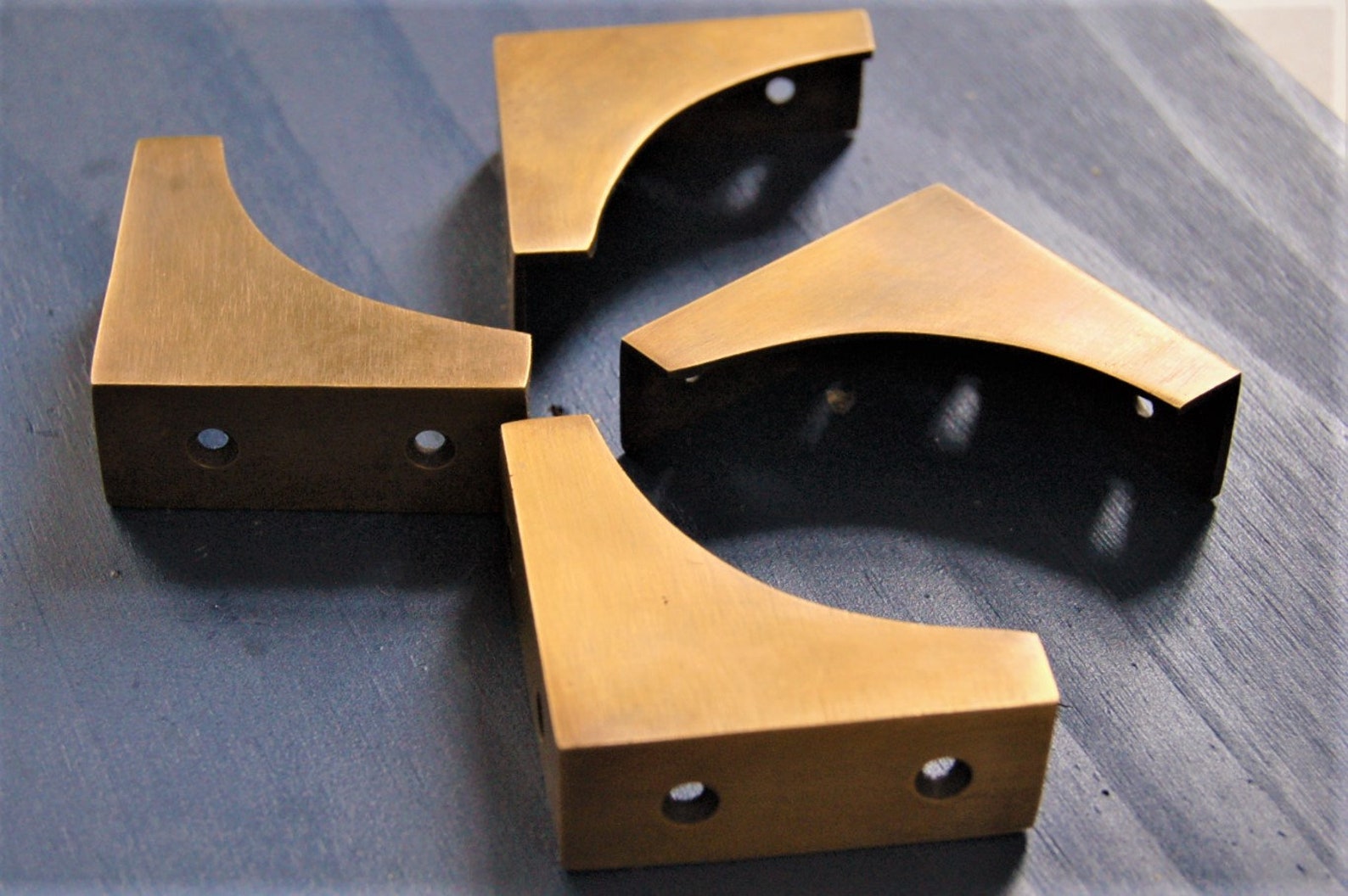 Solid Brass Metal furniture corner protector 48mm/1.8 inch Etsy