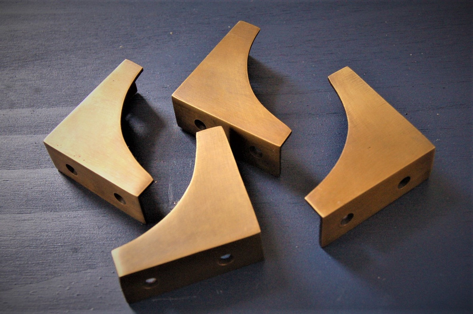 Solid Brass Metal furniture corner protector 48mm/1.8 inch Etsy