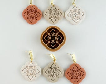 Saffron Boho Summer Statement, Lightweight Polymer Clay Jewelry Cutter Tools