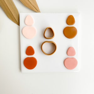 Orion, Organic Shape Clay Cutter, Polymer Clay Cutters, Earring cutters, Polymer clay supplies