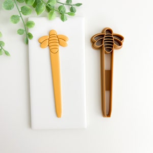Bee Houseplant Stake Polymer Clay Cutter Insect Houseplant Clay Home Decor Cutter Polymer Clay Tools Trending Clay Tools