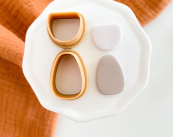 Bondi, Fall Clay Cutters, Embossed Polymer Clay Cutter, Clay Earring tools, Polymer clay supplies, Spring clay cutters