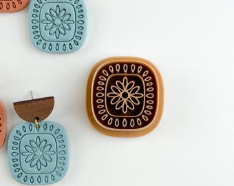 Sheridan Mediterranean Summer Statement, Lightweight Polymer Clay Jewelry Cutter Tools