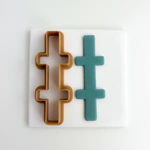 Cross Keychain Christian Organic Polymer Clay Cutter Trending Organic Shape Popular Polymer Clay Cutters Faith Polymer clay supplies