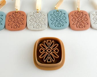 Sylvie Mediterranean Summer Statement, Lightweight Polymer Clay Jewelry Cutter Tools