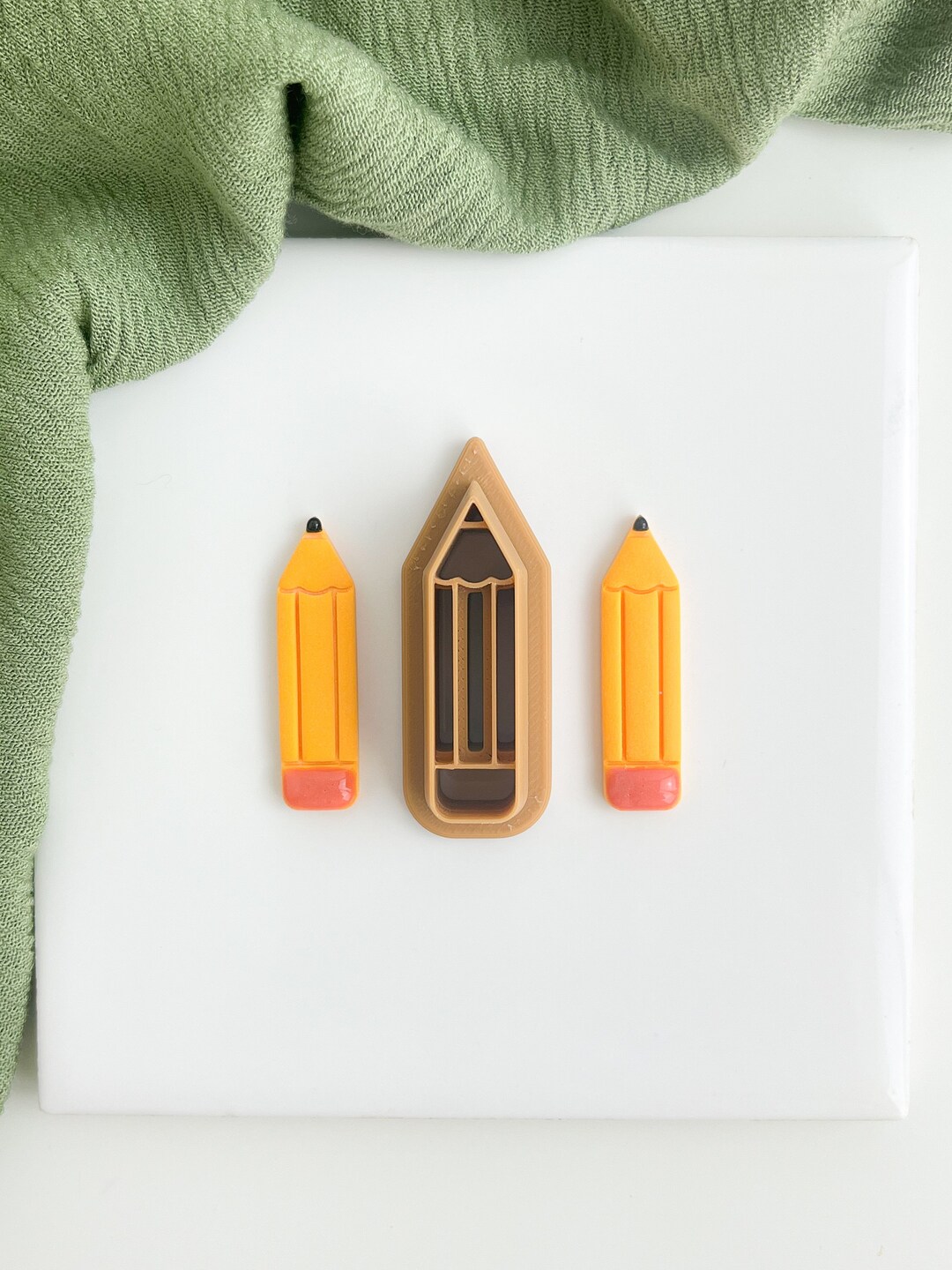 Pencil Back to School Polymer Clay Cutter Trendy Clay Cutter Shapes ...