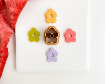 Flora Mini, Fall Clay Cutters, Embossed Polymer Clay Cutter, Clay Earring tools, Polymer clay supplies, Spring cutters