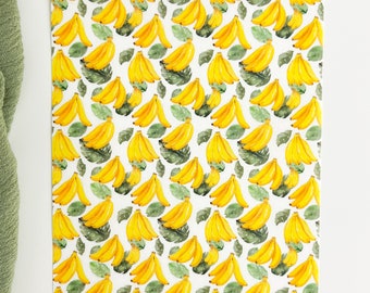 TP060 Bananas, Fruit transfer paper, clay transfer paper, Floral transfer paper, Polymer clay transfer paper,Summer clay transfer paper