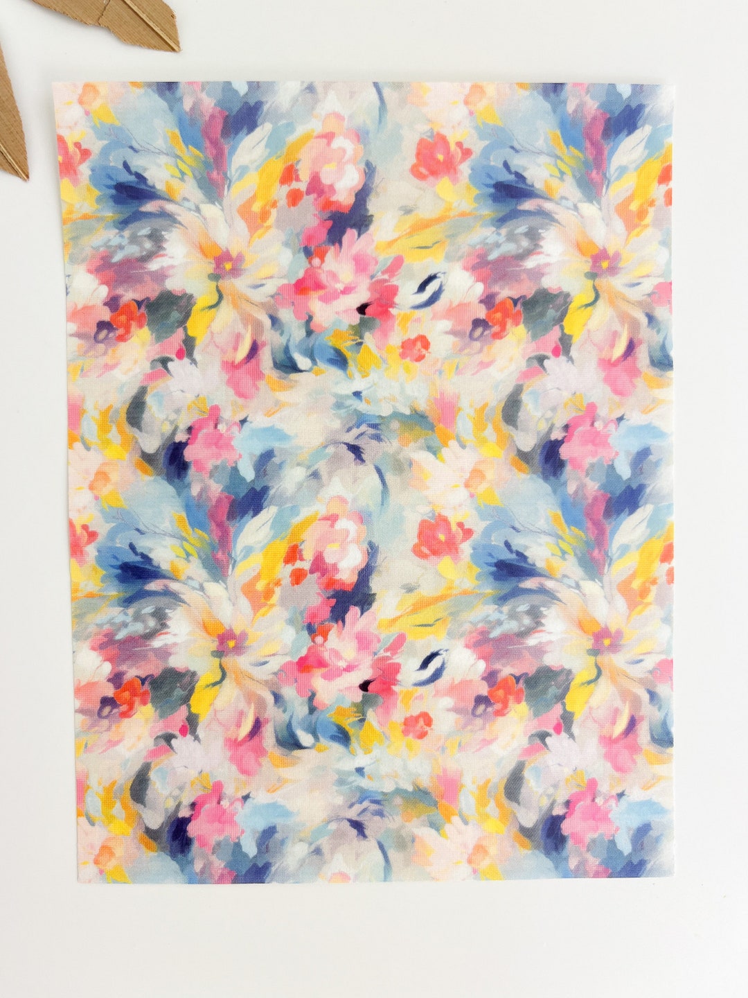 TP054, Colorful Transfer Paper, Clay Transfer Paper, Abstract Transfer
