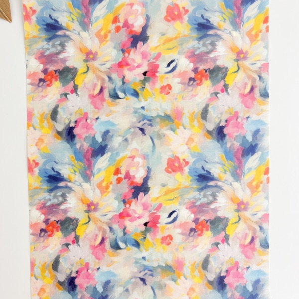 TP054, Colorful transfer paper, clay transfer paper, Abstract transfer paper, Polymer clay transfer paper, Colorful Transfer Paper