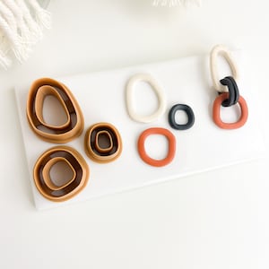 Polymer Clay Shape Cutter Clay Supplies Sharp Shape Cutter Donut Cutter  Earring Cutter Geode Polymer Clay Cutters 1 -  Norway