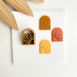 Sun Arch, Clay Cutter, Polymer Clay Cutters, Earring cutters, Polymer clay supplies