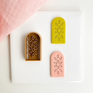 Basil, Ton Cutter, Polymer Clay Cutters, Ohrring Ausstecher, Polymer Ton Zubehör