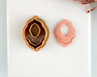 Wendy Boho Window 3D Printed Trending Polymer Clay Earring Cutter