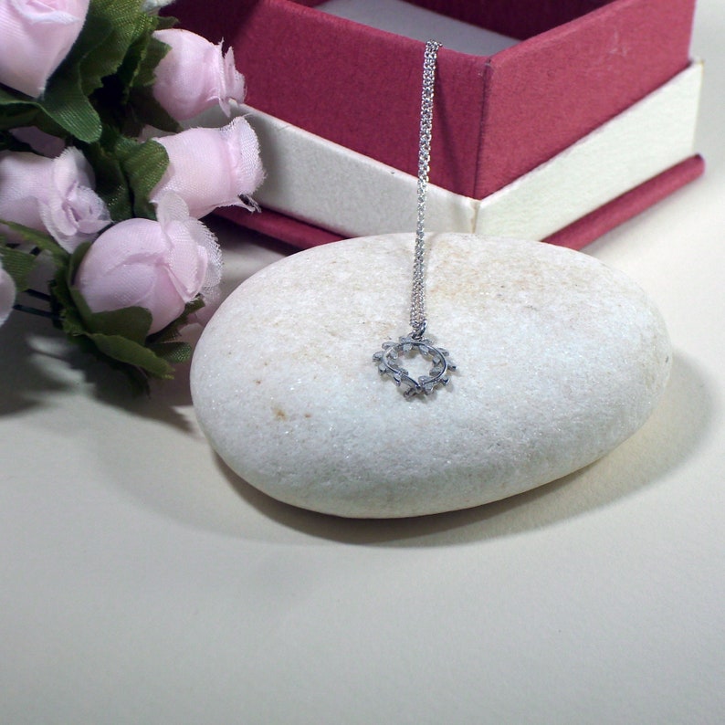 Olive Branch Necklace Greek Gold Leaf Olive Branch Charm Etsy