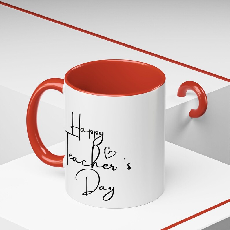 Happy Teachers Day Quote Coffee Mug, Teacher Gift, Teacher Appreciation